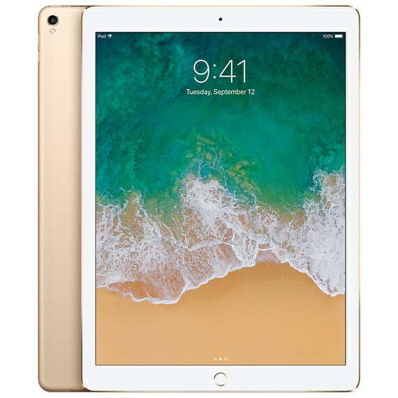 【中古】Cランク【傷や汚れあり】 SIMフリー iPad Pro 12.9(第1世代) 128GB WIFI＋celluler ゴールド 利用制限ー(白ロム) 送料無料