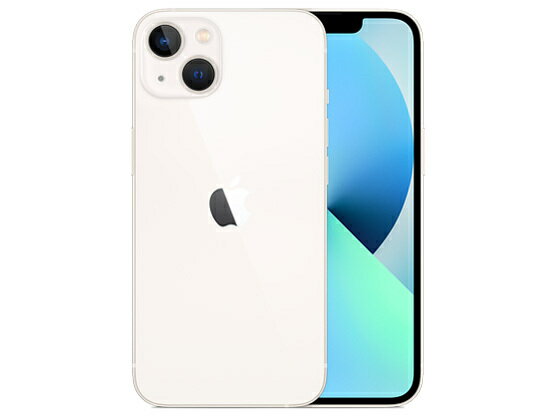 乐天商城 - 【中古】Bランク【やや傷や汚れあり】 SIMフリー iPhone13 128GB スターライト 利用制限▲(赤ロム永久保証) 送料無料