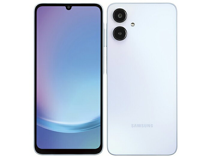 【中古】A+ランク【未使用に近い】 SIMフリー SC-53F SAMSUNG Galaxy A25 5G ライトブルー 利用制限〇(白ロム) 送料無料
