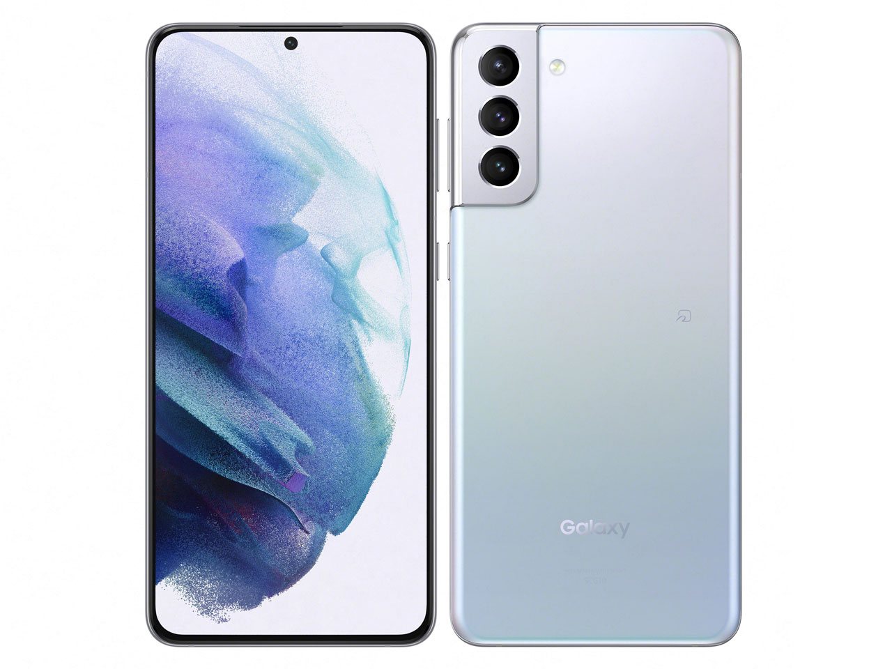【起動不可品】【即日発送！】GalaxyS21+(SCG10)ファントムシルバー 中古】Galaxy S21+ 5G 256GB ファントムシルバー SCG10 auロック解除