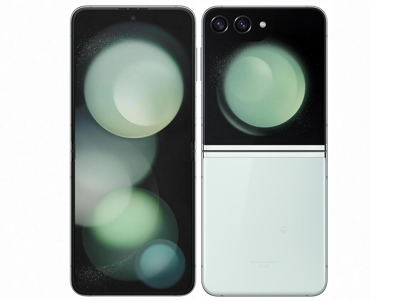 乐天商城 - 【中古】Aランク【目立った傷や汚れなし】 SIMフリー SCG23 SAMSUNG Galaxy Z Flip5 256GB ミント 利用制限〇(白ロム) 送料無料