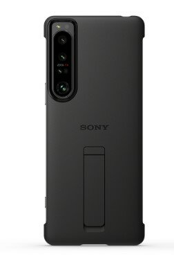 乐天商城 - 【新品・未使用】Sony純正品 Xperia 1 IV Style Cover with Stand ブラック R22H008K スタンドケース 送料無料