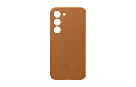 乐天商城 - 【新品・未使用】SAMSUNG純正品 Galaxy S23 Leather Case Camel スマホケース キャメル EF-VS911LAEGJP 送料無料