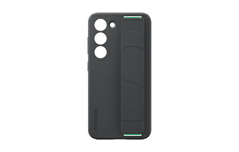 SAMSUNG純正品 Galaxy S23 Silicone Grip Case ブラック スマホケース EF-GS911TBEGJP 送料無料