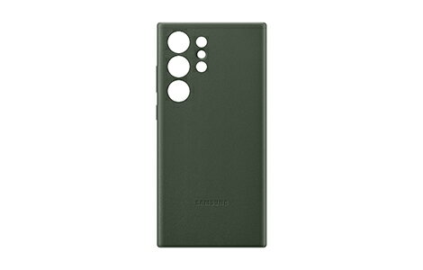 乐天商城 - 【新品・未使用】SAMSUNG純正品 Galaxy S23 Ultra Leather Case グリーン スマホケース EF-VS918LGEGJP 送料無料