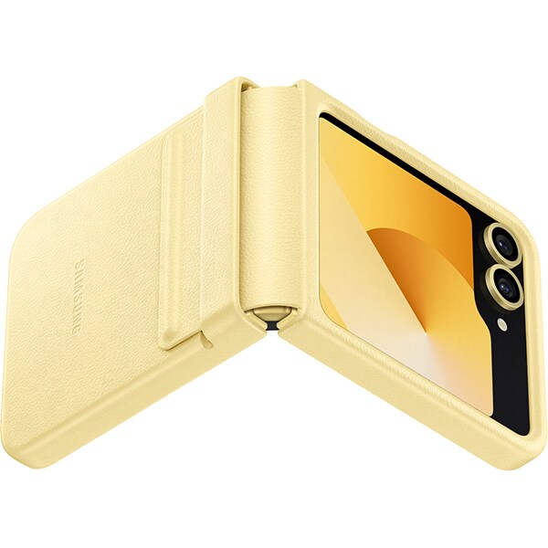 SAMSUNG純正品 Galaxy Z Flip6 Kind suit Case イエロー スマホケース EFVF741Y 送料無料