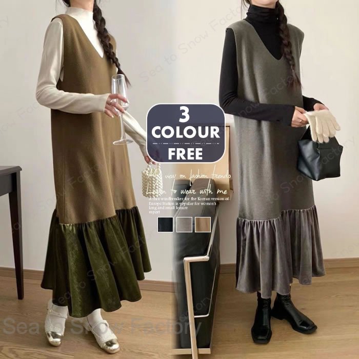 Rakuten - 新作ワンピース春 レディースワンピース 春ワンピース チュニックワンピース レディースシャツワンピース春 長袖ワンピース ロングワンピース春 大人ワンピース春 きれいめワンピース春 Aラインワンピース春 ゆるワンピース 可愛い お出かけ 日常デート