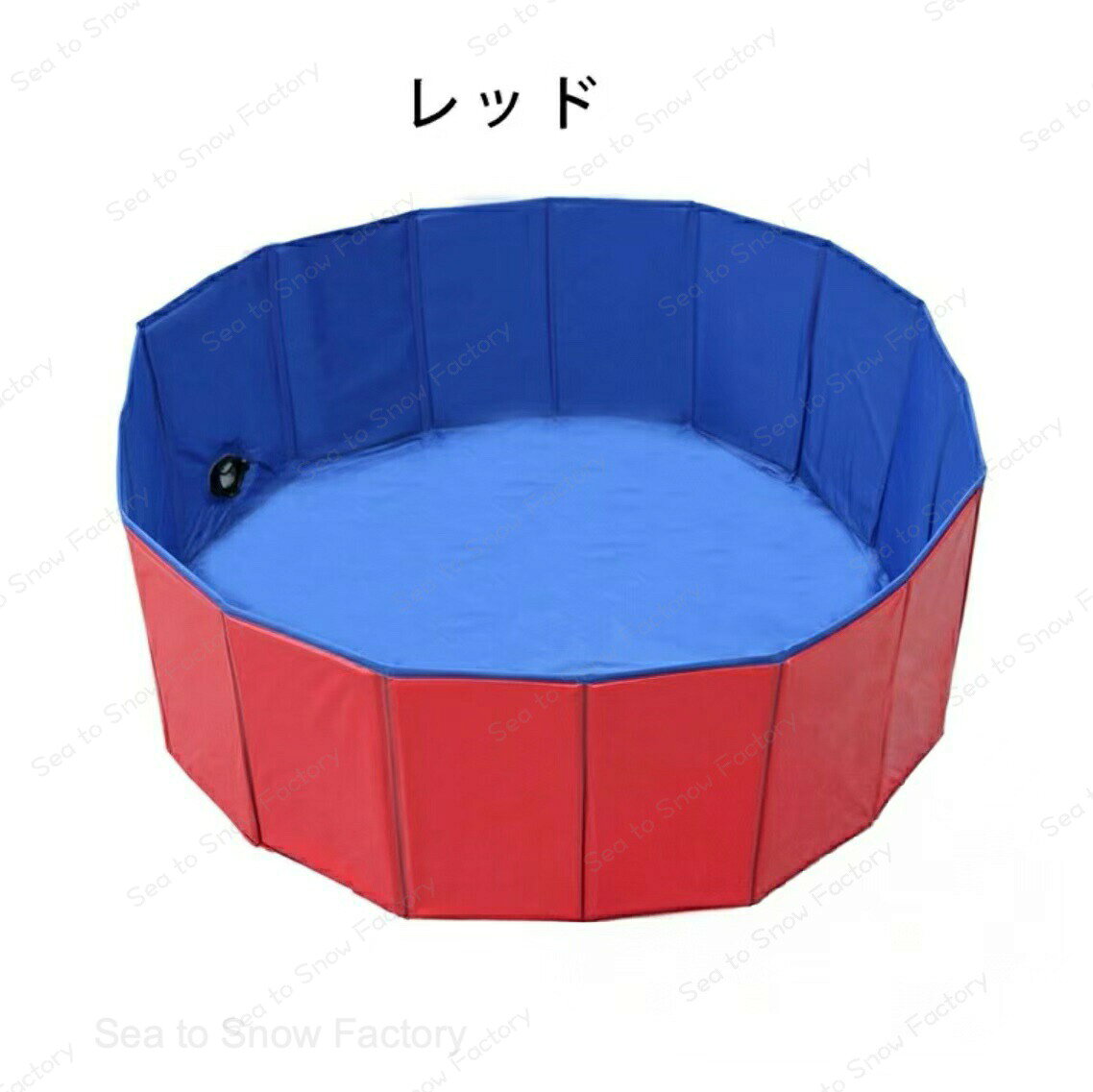 ペットベット 冬 120×30cm プール 空気入れ不要 子供用/ペット用 ペット用プール ...