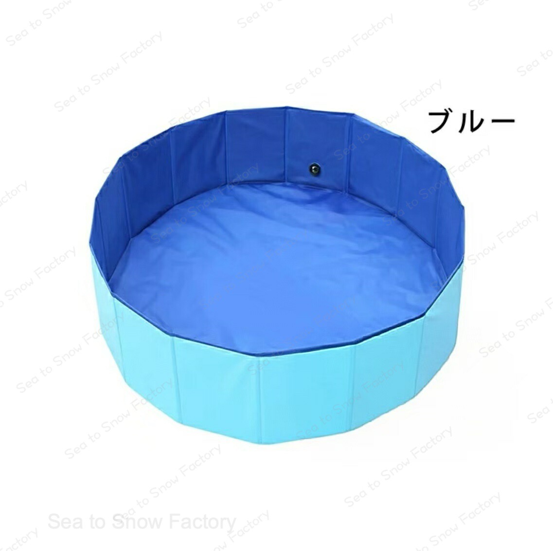 ペットベット 冬 120×30cm プール 空気入れ不要 子供用/ペット用 ペット用プール ...