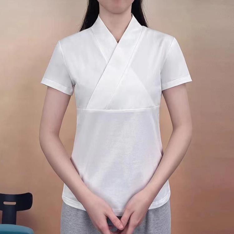 【送料無料】涼しい 接触冷感 夏 春 半襦袢 速乾 吸汗 和装 下着 春 簡単 Tシャツ 襦袢 衿付き 初心者 快適 半袖 一体型 襦袢 夏 インナー