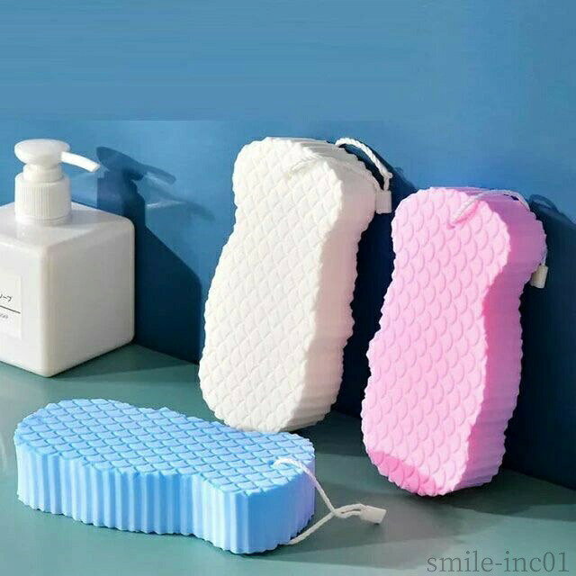 【送料無料】あ 浴用 ボディスポンジ バススポンジ 垢すりスポンジ 角質除去 垢取...