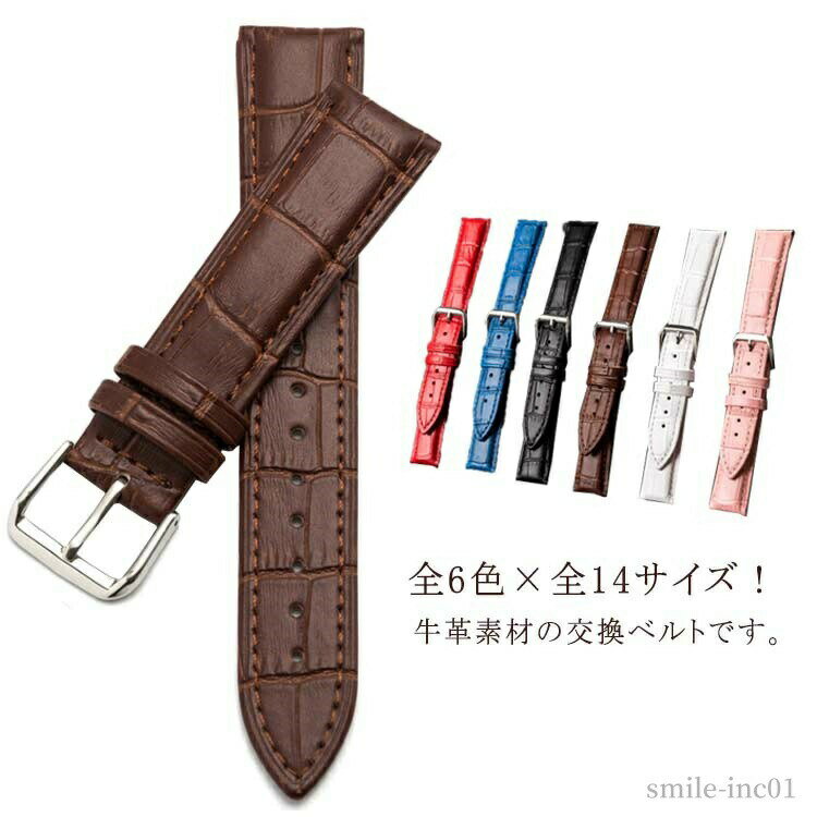 Antiques - 【送料無料】15mm 14mm バンド 12mm 14サイズ 10mm 交換用ベルト 時計 シンプル レディース 18mm ワニ皮型押し 13mm 腕時計