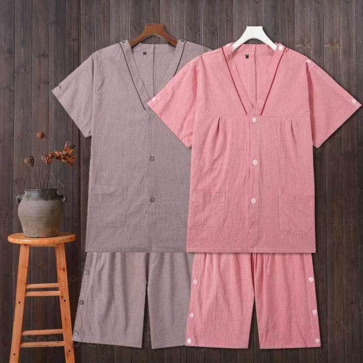 メーカー希望小売価格はメーカーカタログに基づいて掲載しています鍼灸服 サロン マッサージ服 サウナ チムジルバン 服 お灸 鍼 患者着 患者服 上下セット 乾きやすい サウナ服 パジャマ 入浴服 寝巻 部屋着 ルームウェア セットアップ ゆったり 綿 オープンバック 理学療法服 鍼灸院 介護パジャマ 鍼灸施術に便利な上下セット 患者着 前開き 後ろ開き 両肩開き 両足開き