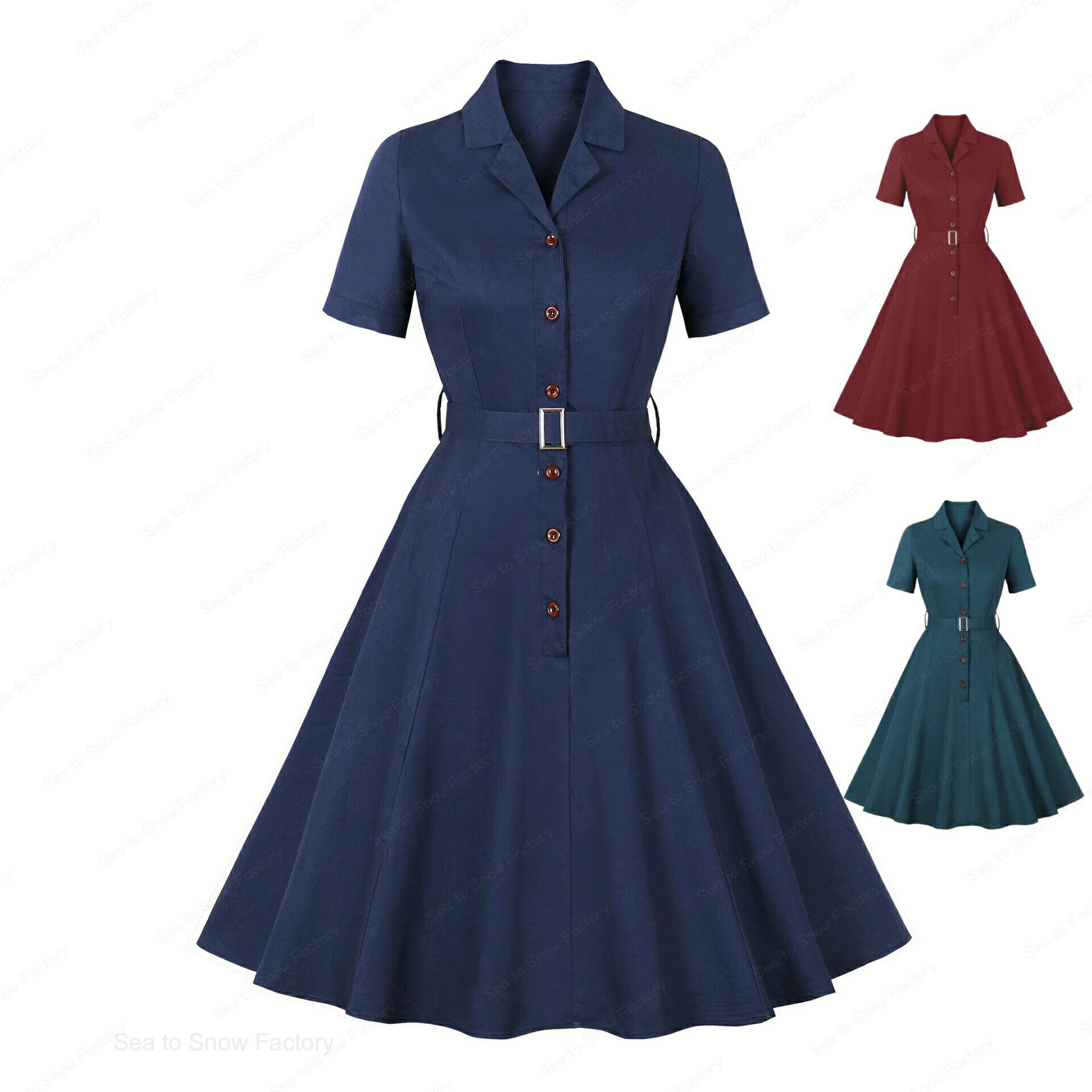 楽天市場】レトロ ワンピース 60年代（ドレス｜レディースファッション 