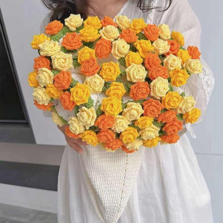 花束ブランケット 花束 完成品 マルチカバー ブーケブランケット まるで花束のよう...