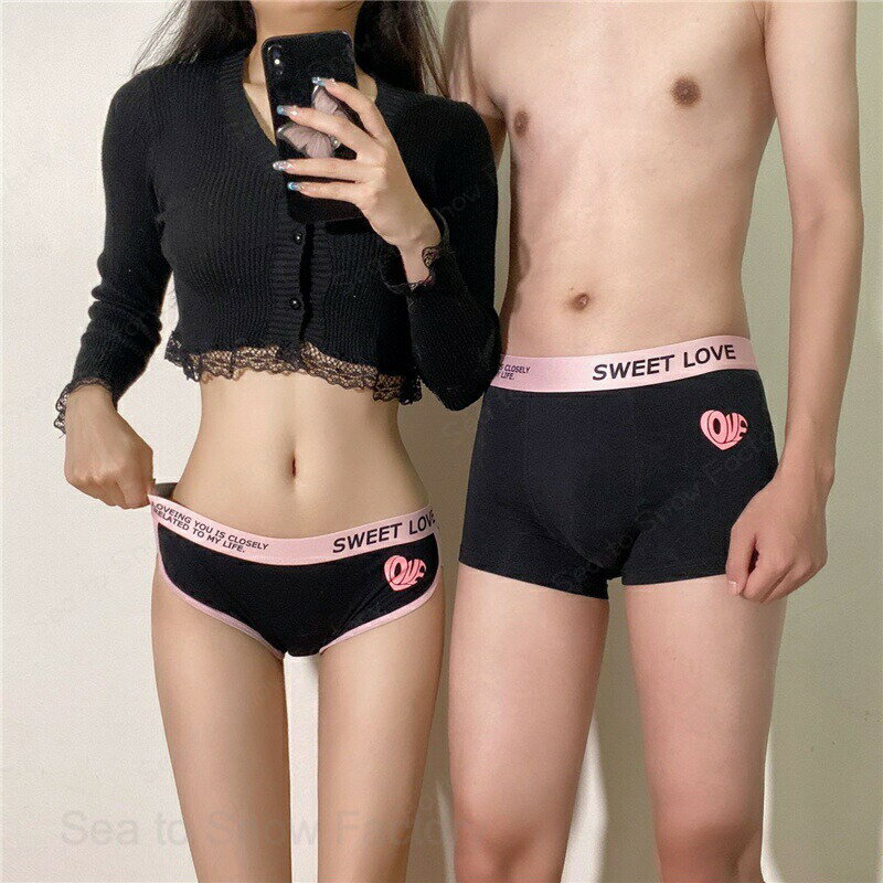 ペア 下着 カップル 男女2着セット セクシー ペア sexy パンツ ブランド ヒップ ハンガー  ...