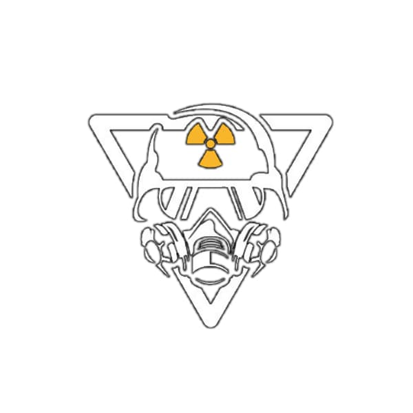 ガスマスク ハザード マスク ステッカー バイオハザード ドレスアップ カスタム