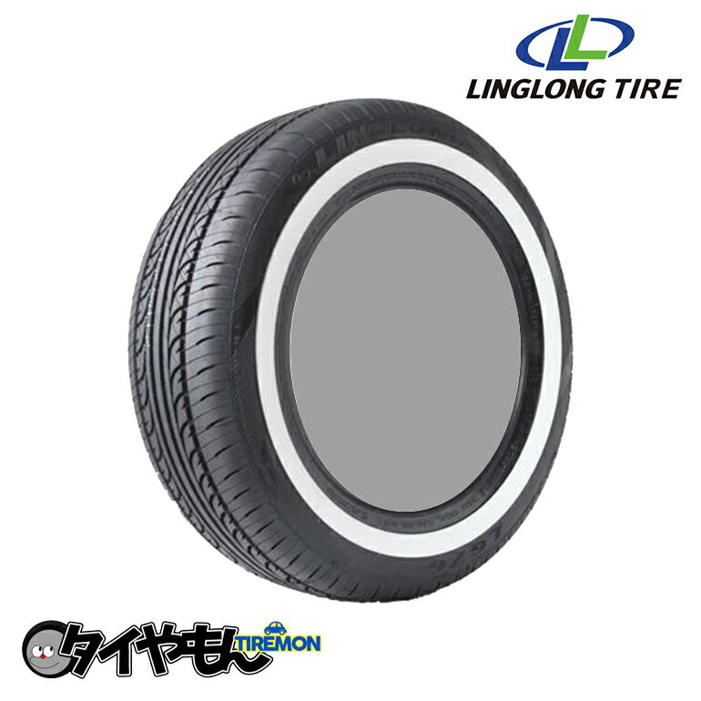 MR リンロンタイヤ L676 195/70R14 195/70-14 91T WW リボン幅 30mm 14インチ 1本のみ LINGLONG ホワイトリボン 在確必須 サマータイヤ