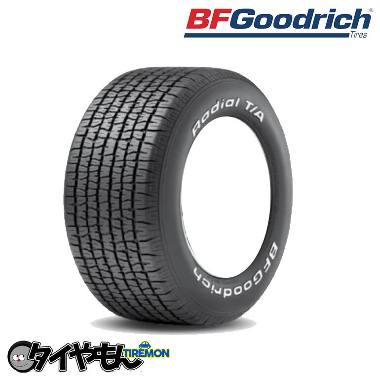 ミシュラン BFグットリッチ ラジアルT/A ホワイトレター 195/60R15 P195/60R15 87S 15インチ 4本セット MICHELIN BF Goodrich RADIAL TA ホワイトレター サマータイヤ