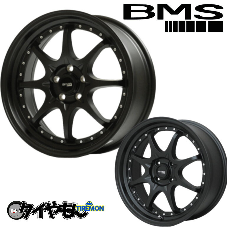 Rakuten - BMS CORE コア 17インチ 4H100 7J +40 1本 ホイール フラットブラック ヴィッツ ヤリス フィット ノート ライズ キューブ
