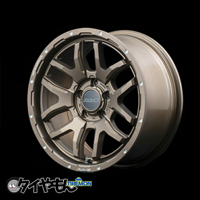 Rakuten - RAYS TEAM DAYTONA F6Boost 17インチ 5H114.3 8J +35 1本 ホイール ダークブロンズ 4wd オフロードスタイル レイズ デイトナ