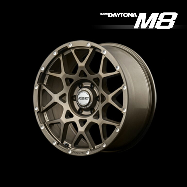 樂天商城 - RAYS TEAM DAYTONA M8 20インチ 6H139.7 9J +37 1本 ホイール ブロンズ 4WD SUV レイズ デイトナ