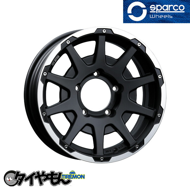 SPARCO DAKAR 17インチ 5H112 7.5J +35 1本 ホイール マットブラックポリッシュ スパルコ ダカール アウディ Q2 Q3 ミニ F54 F60