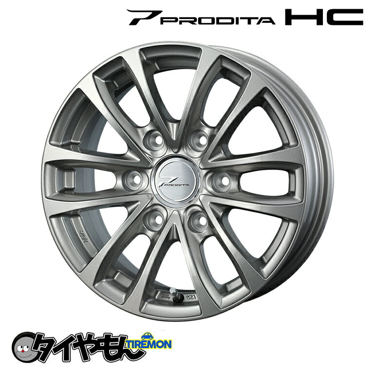 樂天商城 - ウェッズ プロディータ HC 15インチ 6H139.7 5.5J +42 1本 ホイール シルバー NISSAN CARAVAN E25 26系 アルミ WEDS JWL JWL-T