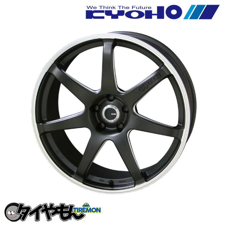 樂天商城 - 共豊 ENKEI TUNING チューニング SC38 17インチ 5H100 7J +48 1本 ホイール マッドブラック