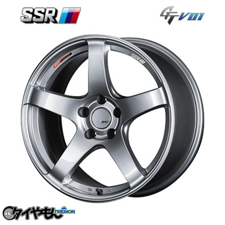 樂天商城 - SSR GTV01 17インチ 5H114.3 7J +42 1本 ホイール グラファイトガンメタ