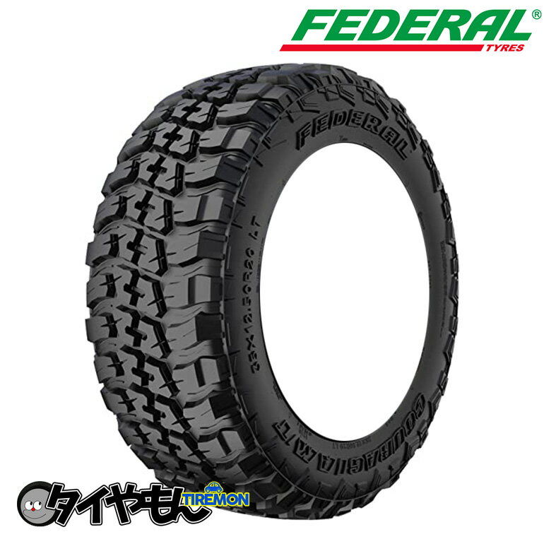 フェデラル クーラジア MT 35/12.5R18 35x12.50-18 123Q 18インチ 1本のみ FEDERAL COURAGIA M/T マッドテレーン サマータイヤ