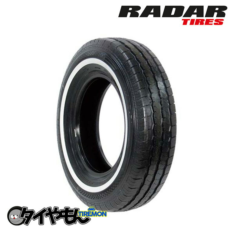 レーダー RLT71 185/0R14 185-14 102/100Q ホワイトリボン 2.0cm 14インチ 1本のみ RADAR Rivera Pro 2 輸入 サマータイヤ