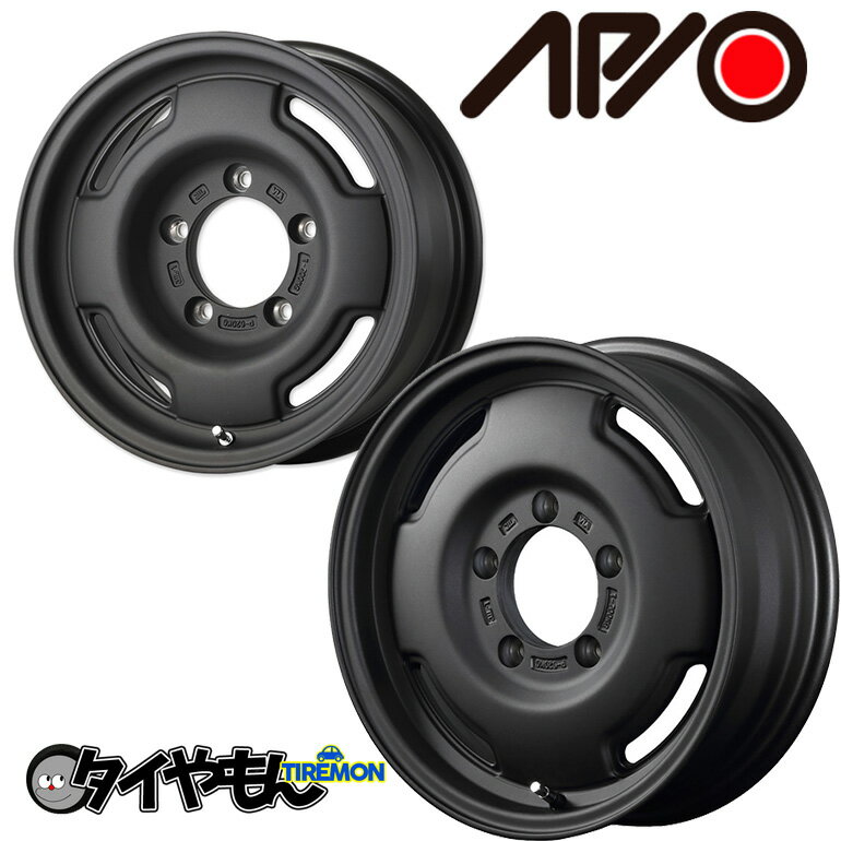 APIO アピオ WILDBOAR SR 16インチ 5H139.7 5.5J +20 1本 ホイール アイアンブラック ジムニー JB64 JB23