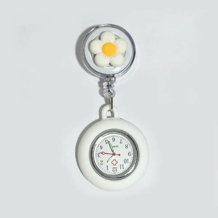 看護師用 懐中時計 ポケットウォッチ リール付...の紹介画像3