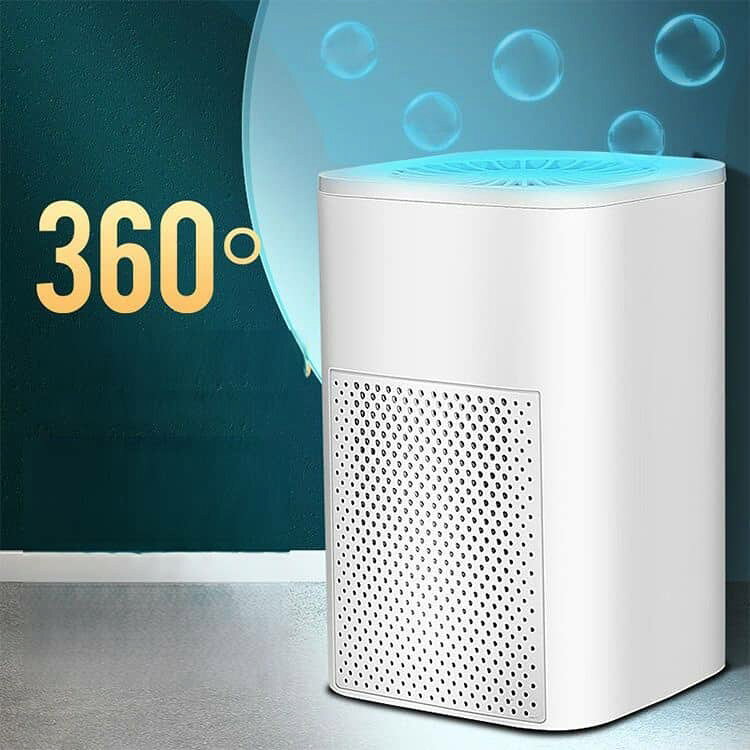 静音 花粉対策 空気清浄機 タバコ 活性炭フィルター HEPAフィルター 360°強力浄化 ...