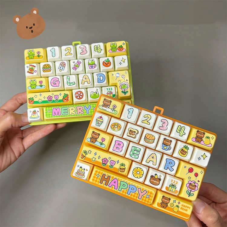スクイーズ かわいい 子供 握る ネコ 減圧 キーボード キーボードキーホルダー 26キー くま 指遊び キー押し バッグチャーム ボタン カエル バッグ 暇つぶし おもちゃ 大人 キーボード プッシュトイ 猫 ランドセル チャーム ストレス発散 ストレス解消 グッズ second-stage01-10023977 Amoremio 楽天市場店 サンプル画像2