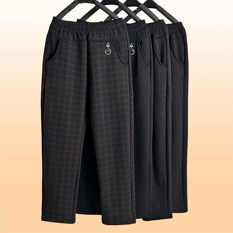 ズボン 婦人 レディース スラックス シニアパンツ パンツ 70代 シニア 春 ゴムウエスト ストレッチ ボトムス 中厚 おばあちゃん 服 小柄 シニアファッション 裏起毛 60代 秋冬 90代 80代 高齢者 秋 シニアファッション 厚手 冬 暖かい お出かけ 敬老の日 プレゼント second-stage01-10024501 Amoremio 楽天市場店 サンプル画像2