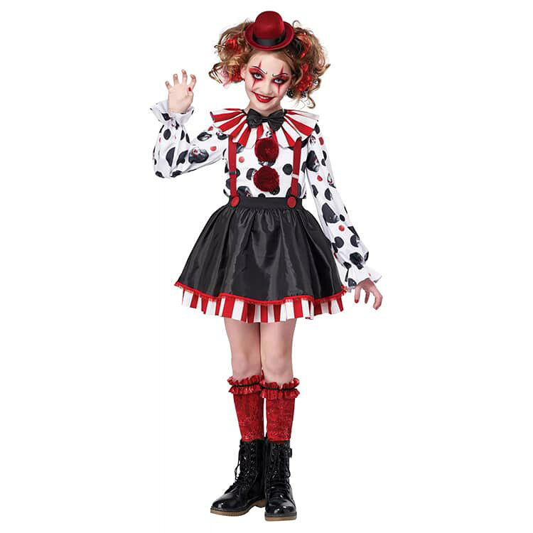 仮装 ハロウィン 衣装 ピエロ ピエロコスチューム コスプレ コスチューム ハロウィン仮装 子供 ワンピース ドレス 長ズボン 長袖 女の子 男の子 ハロウィーン サーカス 道化師 コスプレ衣装 ハロウィン ピエロ服 ジャグリング 服 長袖 クリスマス second-stage01-10025177 Amoremio 楽天市場店 サンプル画像3