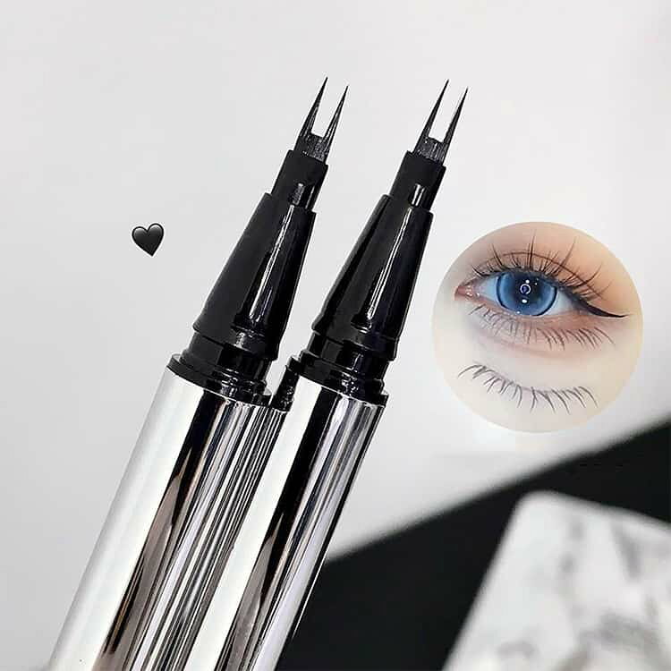 3本セット 極細0.01mm アイライナー 落ちない 眉毛 長持ち ウォータープルーフ 二叉アイブロウペンシル 防汗 3本セット 高発色 自然な眉毛仕上げ 描きやすい 消えない 防水 3色展開 韓国メイク second-stage01-10021950 Amoremio 楽天市場店 サンプル画像2