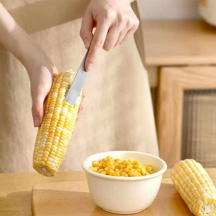 子ども コーン コーンピーラー 料理 ステンレス 粒取り 便利 簡単 シンプル 夏 大人 とうもろこし 調理器具 野菜 サラダ 時短料理 家庭 業務用 仕事 楽々 2本セット おしゃれ 使い易い コーンピーラー とうもろこし皮むき器 second-stage01-10022634 Amoremio 楽天市場店 サンプル画像3