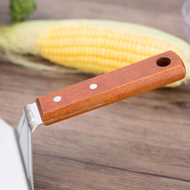 木柄 キッチン用品 ピザ皿 ピザ作り 木製ハンドル 家庭用 ピザピール ピザボード ステンレス製 吊り下げ ベーキングショベル 業務用 調理器具 ピザトレイ second-stage01-10019644 Amoremio 楽天市場店 サンプル画像2