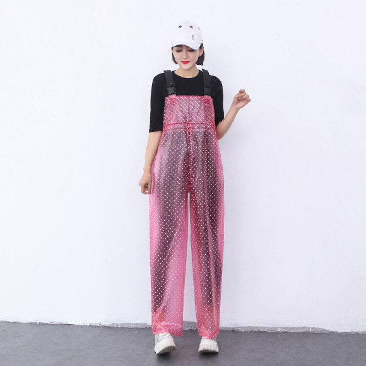 防水サロペット 雨合羽 サロペット 農業 男女兼用 メンズ ズボン レディース レインサロペット レインパンツ 作業 レインウエア オーバーオール カッパ 防水サロペット 作業服 作業着 レインウェア 雨具 釣り 水産 用 かわいい 可愛い 女子 お洒落 ブルー 2