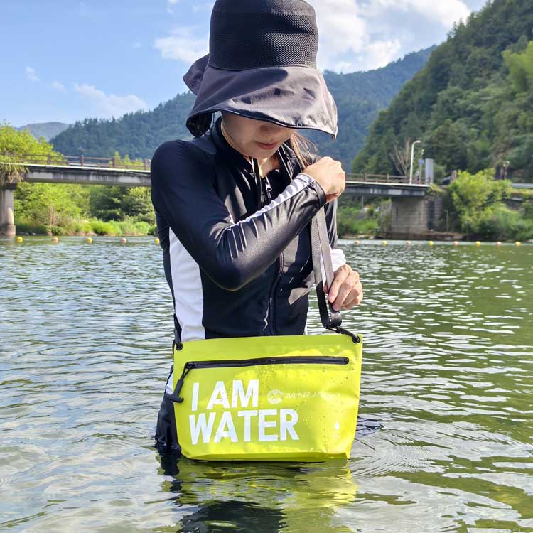ドライバッグ 防水ポーチ マチあり バッグ IPX7 防水 ショルダー 完全防水 防水ポ...