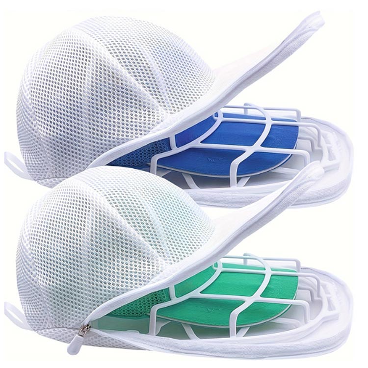 帽子 ドラム式 【2個セット】2点セット 帽子洗い 【2個セット】2点セット 洗濯機 キャップウォッシャー 帽子用 洗濯ネット 型崩れ防止 キャップ 野球帽 洗濯グッズ お手入れ 3