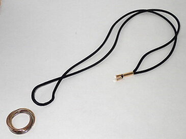 ★【送料無料】【ポイント10倍】CARTIER カルティエ トリニティネックレス チョーカー 3カラーWG/YG/PG 【中古】 あす楽対応 レディース