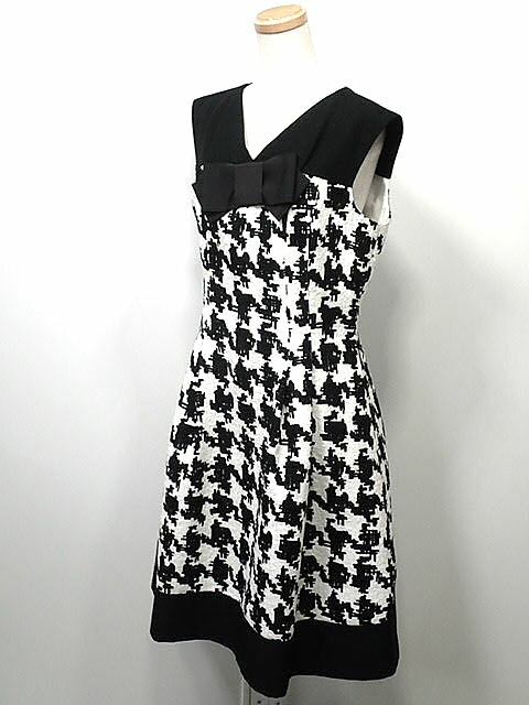 史上最も激安 P10倍 送料無料 ｍ ｓ ｇｒａｃｙ エムズグレイシー 千鳥チェックフィットアンドフレアワンピース あす楽対応 レディース 楽天ランキング1位 Parexgroup Co Th