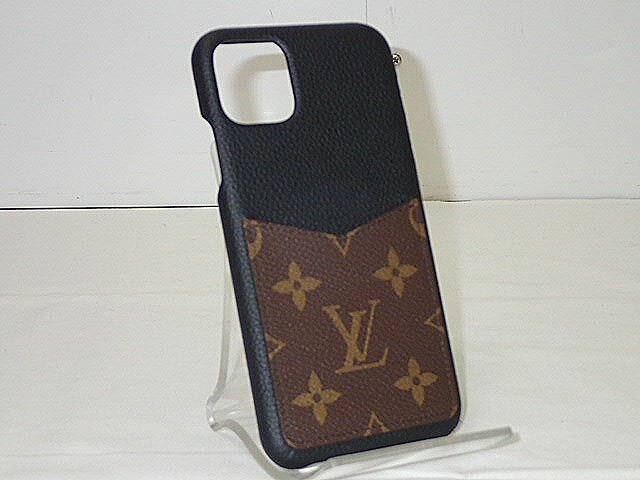 ★【送料無料】LOUIS　VUITTON　ルイヴィトン　モノグラム　iPhone　バンパー　11PRO MAX　アイフォンケース　M69097/ノワール　【中古】あす楽対応　レディース、メンズ