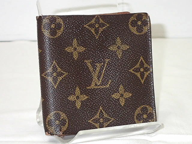 ★【送料無料】LOUIS　VUITTON　ルイヴィトン　モノグラム　ポルトビエ・6　カルトクレディ　2つ折り札入れ　M60929　当店では以前8,800　【中古】あす楽対応 メンズ