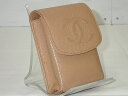 ★【送料無料】CHANEL シャネル シガレットケース A13511 当店では以前27,500 【中古】レディース