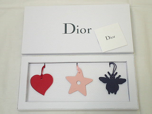 ★【送料無料】【決算50％】当店通常5500が、Christian　Dior　クリスチャンディオール　バッグチャーム　ノベルティ　【中古】あす楽対応レディース